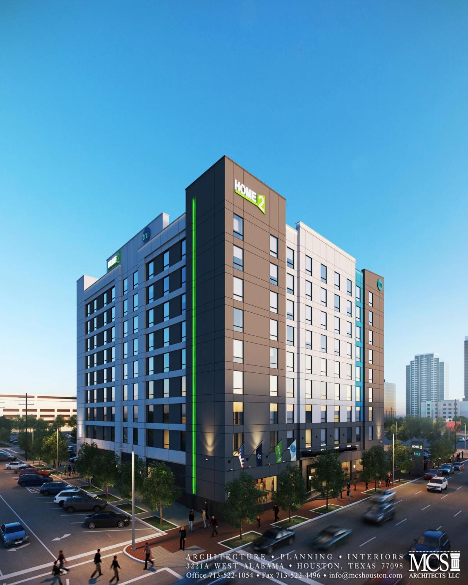 Home2 Suites By Hilton Houston Downtown Convention Center Екстер'єр фото